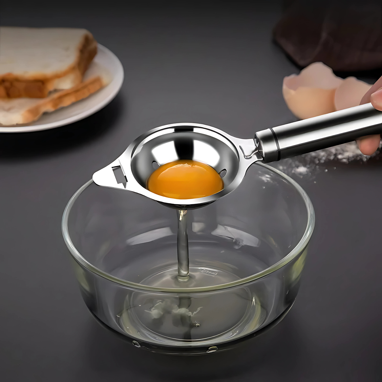 Stainless Steel Egg White Separator