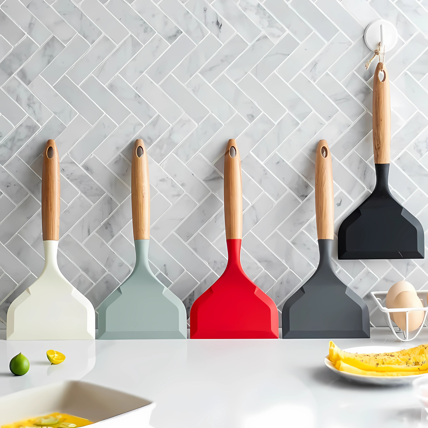 Premium Silicone Wide Head Spatula
