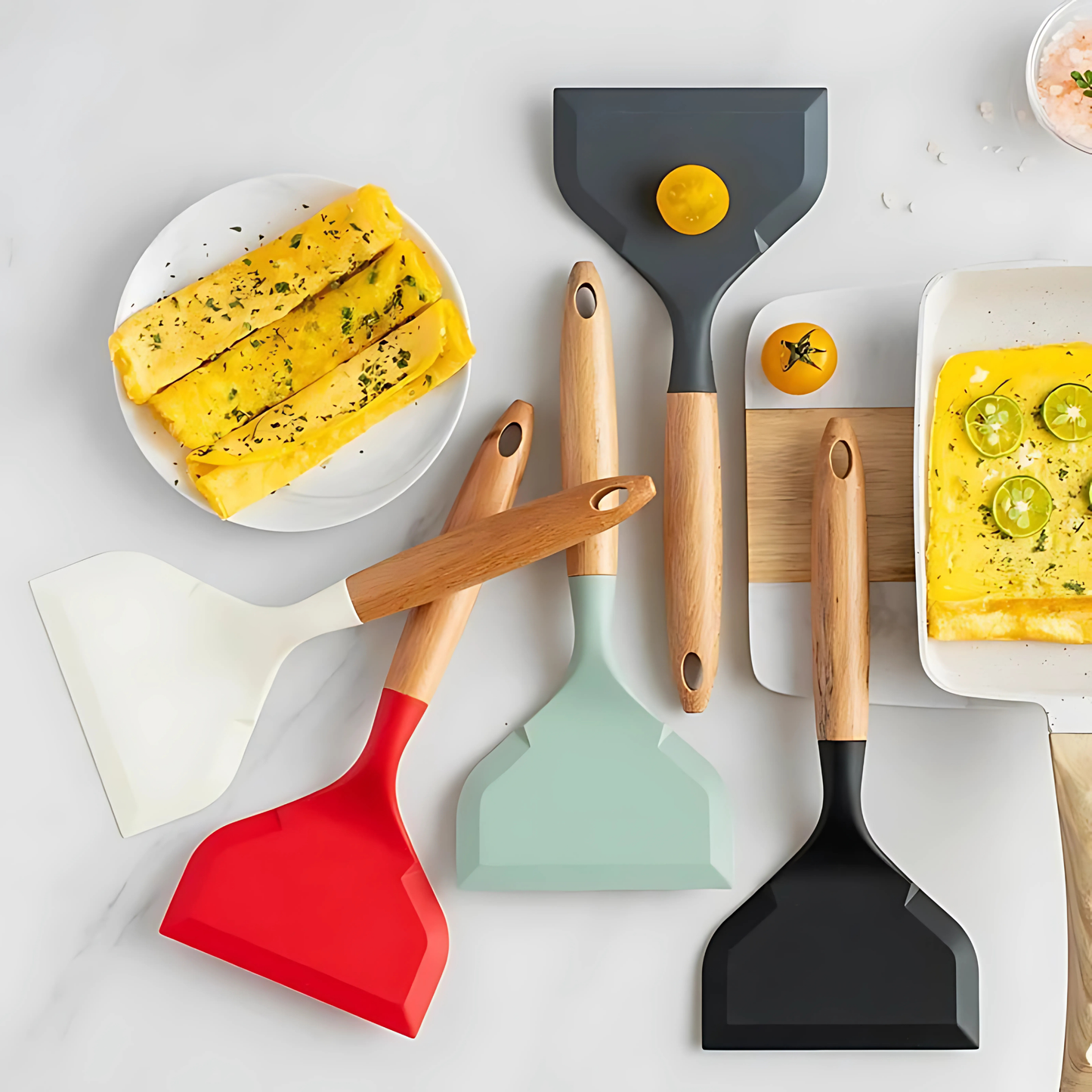 Premium Silicone Wide Head Spatula