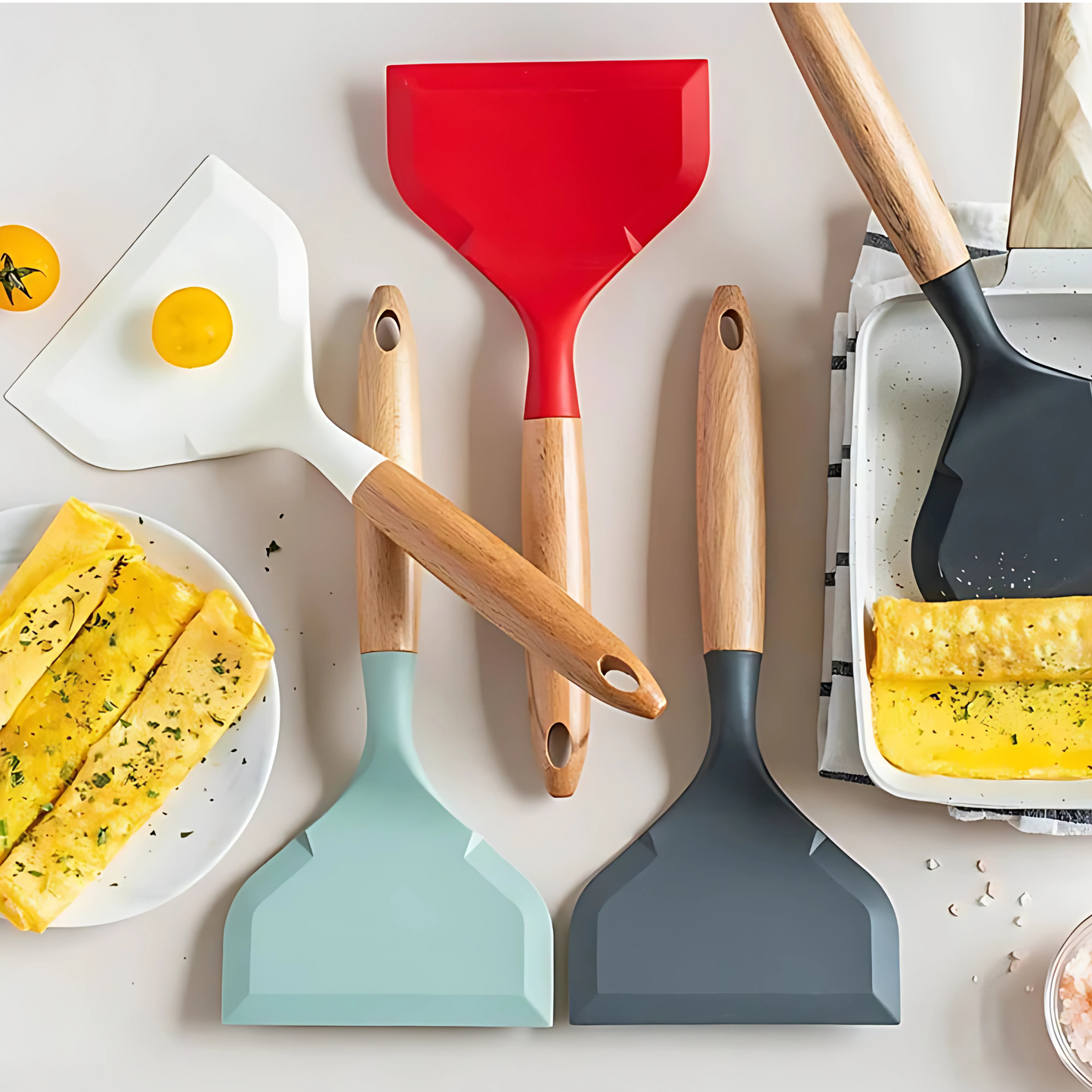 Premium Silicone Wide Head Spatula
